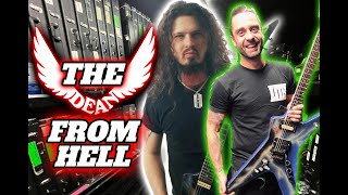 I played THE DEAN FROM HELL ⚡ Dimebag Guitar Vault [upl. by Mafalda]