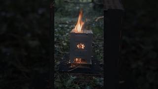 Best Lightweight Folding Camping Stove 🔥 Titanium Boundless Voyage camping bushcraft [upl. by Ynnos]