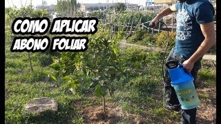 Fertiliza tus Plantas con Abono Foliar Bosque de Alimentos  La Huerta de Ivan [upl. by Meerek]