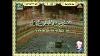 Abdulbasit Abdussamed  Meryem suresiHD [upl. by Ellyn191]