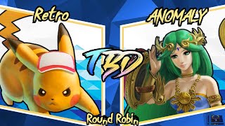 Retro Pikachu Vs ÃNØMALY PalutenaSephiroth Round Robin TBD 21 222023 [upl. by Lozano]