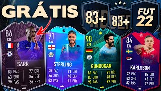 FIFA 22  💥 JOGADOR E PACK 83 GRÁTIS  DME DE GARANTIA 83  DME STERLING GUNDOGAN  LINKER [upl. by Vange350]