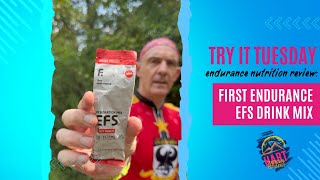 Try it Tuesday First Endurance EFS drink mix in Fruit Punch [upl. by Atirma]