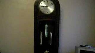 1930S WESTMINSTER CHIME LONGCASE CLOCK [upl. by Anom]