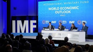 IMF expects “resilient global economy” in 2024 despite lower average growth rates [upl. by Brockwell]