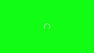 YouTube LoadingBuffering Animation Green Screen 2020 Royalty Free [upl. by Queena]