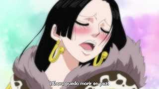 Luffy dice quotHancockquot no quotHammockquot Sub esp  720p [upl. by Leamhsi]