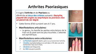 Les Arthrites Juvéniles idiopathiques  Comité pédagogique de Pédiatrie  Docteur  Djermane [upl. by Hardin]