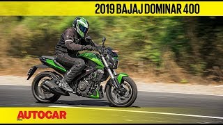 2019 Bajaj Dominar 400  First Ride Review  Autocar India [upl. by Digdirb913]