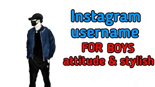 top 20 Instagram username for boys  Insta username ideas  attractive usernames for boys [upl. by Annovaj]