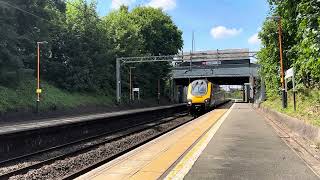 Trains at Lea Hall 190724 [upl. by Ettelohcin]