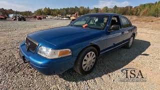 5292  2008 Ford Crown Victoria 4Door Sedan Will Be Sold At Auction [upl. by Okimuk]