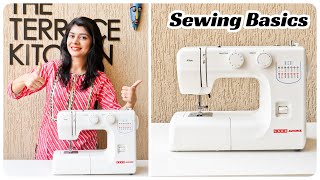 सिलाई मशीन इस्तेमाल करने का सही तरीका  How to Use Sewing Machine  Basics  Home n Much More [upl. by Crabb]