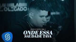 Gaab  Onde Essa Saudade Tava Álbum Frio e Vento [upl. by Kania]