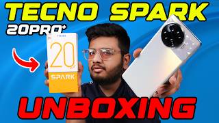 Tecno Spark 20 Pro Unboxing  Curved Amoled With G99 Ultimate [upl. by Naesar975]