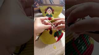 크로 셰 뜨개질 가방 튜토리얼 Crochet Bag Tutorial Tığ İşi Çanta Eğitimi かぎ針編みバッグのチュートリアル crochet 뜨개질 shorts [upl. by Kyd]