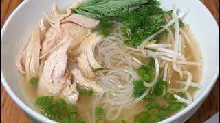 How to make Vietnamese Pho using a rotisserie chicken shortcut to save hours [upl. by Anirahc]