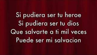 Enrique Iglesias  Heroe Lyrics Español [upl. by Gazzo43]