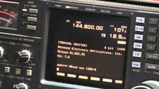 Icom ICR9000 Radio amp modem terminal explained [upl. by Libove]