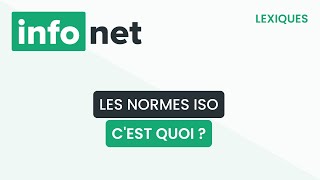 Les normes ISO cest quoi  définition aide lexique tuto explication [upl. by Ultima]