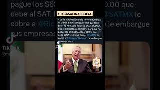 RICARDO SALINAS PLIEGO SE QUEDO SIN ALIADOS DEL PODER JUDICIAL [upl. by Buddy425]