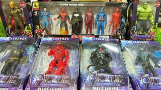 Unboxing Review Action Figures Avengers Toys  Spiderman Hulk Ironman Batman Superman Thanos [upl. by Bowne60]