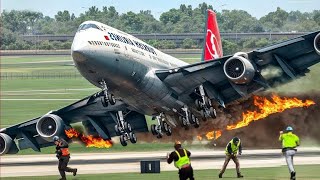 Tragic Terrifying Catastrophic Plane Crashes Filmed Seconds Before Disaster  Best Of The Week [upl. by Ahtnahc]