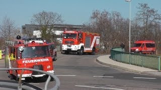 Wieslocher Einsatzkräfte auf Anfahrt zur Großübung [upl. by Penelopa]