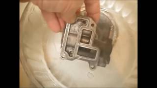 Removal and Repair of 91 22re Throttle Body and Idle Air Control Valve Part 2 [upl. by Mistrot413]