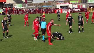 Ballyclare Comrades FC v HampW Welders FC [upl. by Eiclud]