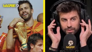 Gerard Pique EXPLAINS How Spain WON The Euros amp The World Cup BACK TO BACK In 2010 amp 2012🏆🔥 [upl. by Ajax731]