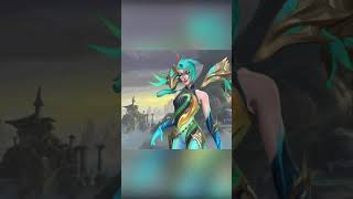 Kaisa dragon de la laguna skin y poses WIld Rift shorts leagueoflegends wildrift [upl. by Ayana696]