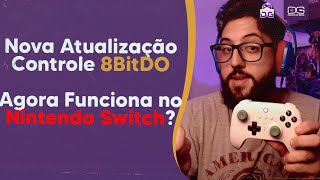 Vale a Pena Nova Atualização Controle 8BitDO 24 ghz  Conexão Bluetooth Nintendo Switch e Mais [upl. by Annekim]