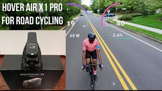 Hover Air X1 PRO Best Drone For Road Cycling Early Review [upl. by Yztim]