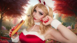 ASMR Bunny Girls Hoppy Hour Carrot Crunch amp Egg Painting 🥕 [upl. by Gus521]