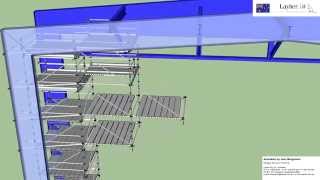 Bridging Scaffold with Layher Allround Diagonals [upl. by Calysta]