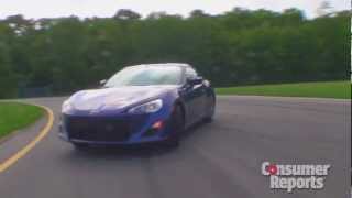 Scion FRS first drive  Consumer Reports [upl. by Till]