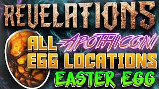 All Apothicon Egg Locations In Revelations Easter Egg Guide [upl. by Sabec955]