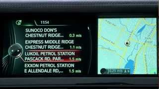 iDrive 4 Navigation Interactive Map  BMW HowTo [upl. by Waldos480]