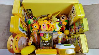 Box full of amazing yellow stationery items pencil box funny pen pencil sharpener eraser toy [upl. by Zakarias]