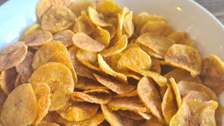 🇸🇷 Surinaamse bananen chips receptSurinamese plantain chips recipe [upl. by Joanne]