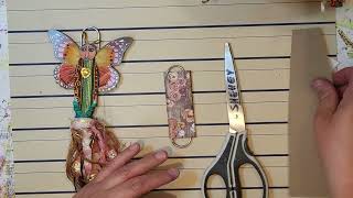 Jumbo Altered Paper Clip Doll Tutorial [upl. by Syhr143]