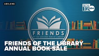 Friends of the Library talk about the 35th Annual Friends of the Library Book Sale [upl. by Ellocin]