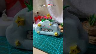 Cute Desk Calendar ☁️🌷✨️🗓 diy clayart cute decor shorts [upl. by Itram]