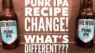 Brewdog Have Lowered The ABV Of Brewdog Punk IPA Has It Changed [upl. by Eelyma524]