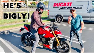 Ducati StreetFighter V4 S Review  Is It Comfortable We Put It To The Test [upl. by Cacie]