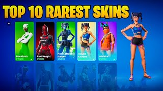 Fortnite Top 10 Rarest Skins Ever Released [upl. by Jeunesse]