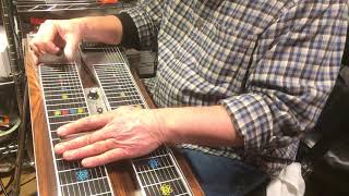 Paul Sutherland Pedal Steel Testing gear [upl. by Adnahcir]