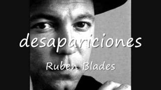 Desapariciones  Ruben Blades [upl. by Ainel]