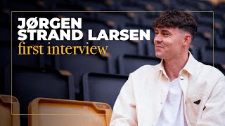 One of the best days of my life  Jorgen Strand Larsens first interview as a Wolves player [upl. by Sherri]